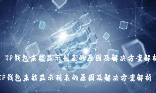 : TP钱包未能显示列表的原因及解决方案解析

TP钱包未能显示列表的原因及解决方案解析